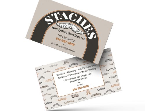 Staches Business Card